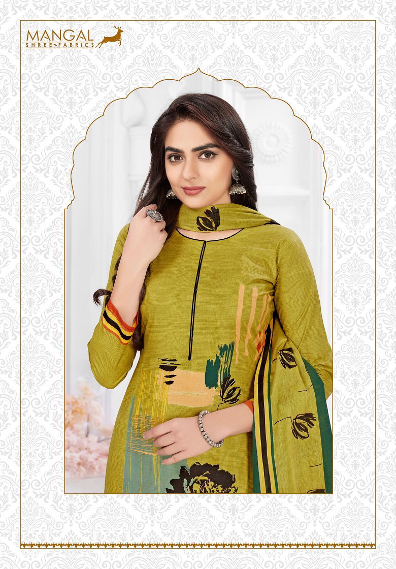 Mangal Shree Pashmina 4 Cotton Printed Casual Daily Wear Dress Material Collection